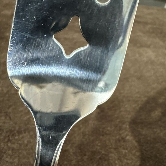 Oneida SUMMER MIST AUTUMN GLOW Cold Meat Serving Fork Wm A Rogers 8.5” - Picture 6 of 10